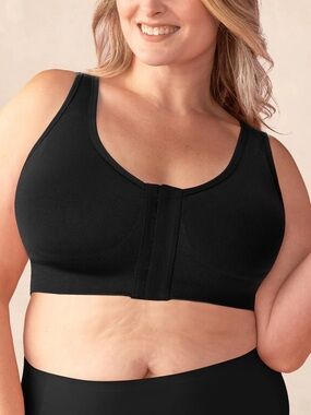 🌙 B158-Truekind Shapermint Daily Comfort Posture Bra - Black